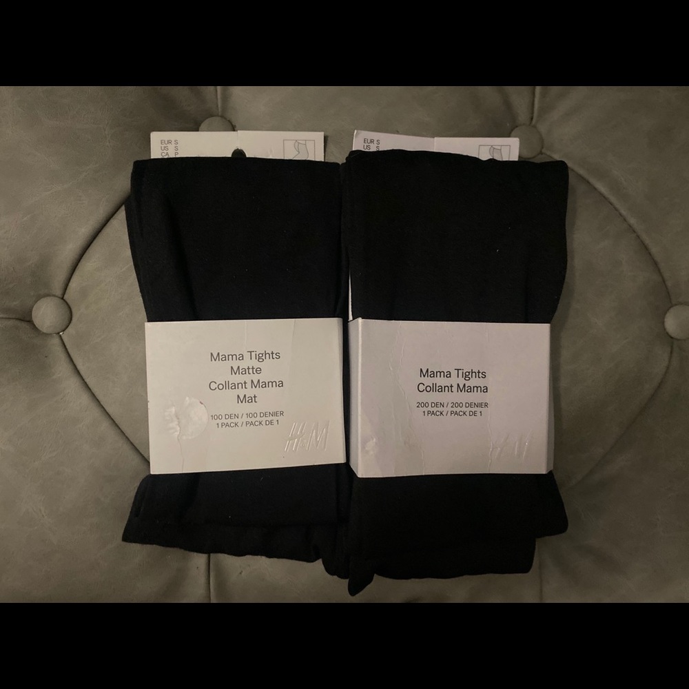 Maternity Black Tights- Mama Tights Coll